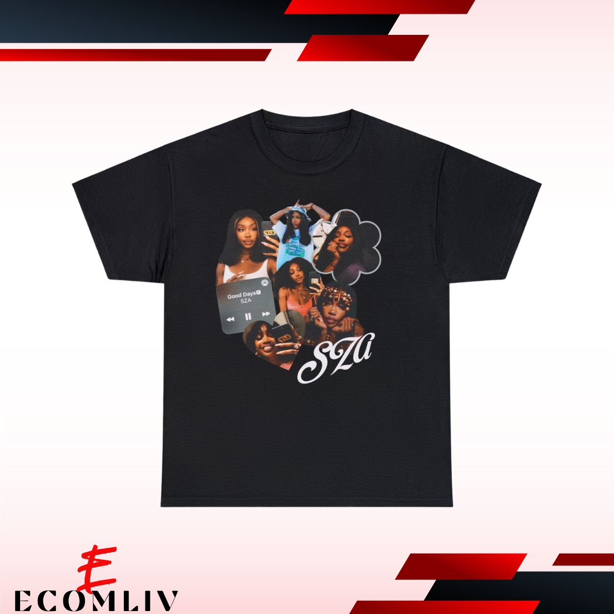 Sza Unisex Graphic Tee, Fan Shirt For Him Or Her
